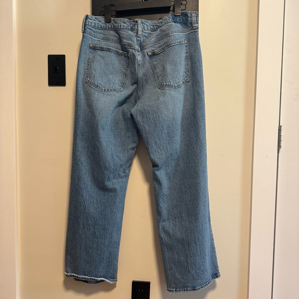 Abercrombie & Fitch Light Blue Distressed Women Jeans - Picture 10 of 10